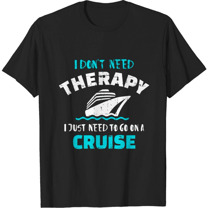 T-shirt Cruise pour hommes en noir — T-shirts pour hommes