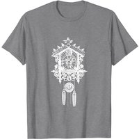 T-shirt Cuckoo Clock pour hommes en noir — T-shirts pour hommes