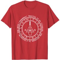 Bill Cipher Reality Is An Illusion T-Shirt for Men