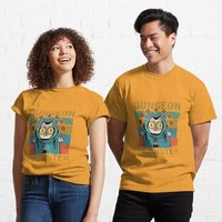 T-shirt classique RPG Cat-D20 Dungeon Meowster pour hommes — T-shirts pour hommes