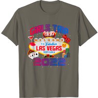 T-shirt pour hommes Vegas Girls Trip 2022 en noir — T-shirts pour hommes