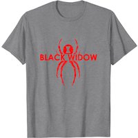 Black Widow Spider Gift T-Shirt for Men