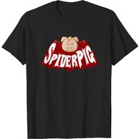 T-shirt essentiel Spider Pig pour hommes en noir — T-shirts pour hommes