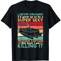 Tritoon Captain Grow Up To Be A Tritoon Captain T-shirt