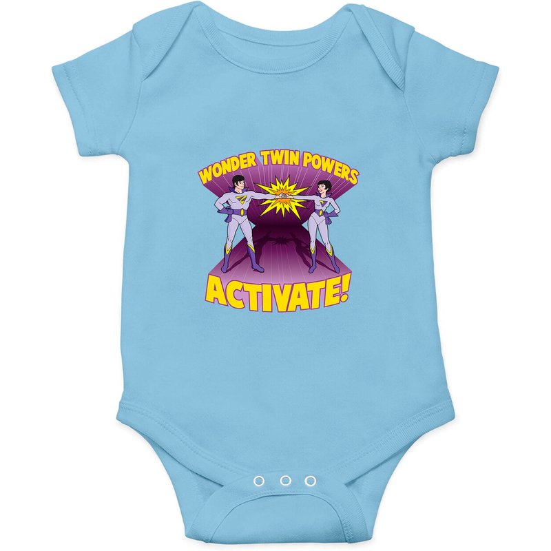 Body Wonder Twins - Bodysuit durable et doux pour bébé — Bodys bébé
