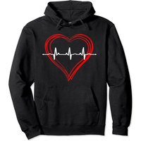 Nurse Valentine's Day Pullover Hoodie for Men and Women