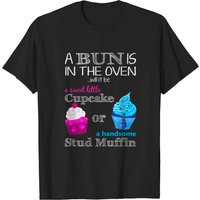 T-shirt Cupcake Ou Stud Muffin Révélation de Genre pour Hommes — T-shirts pour hommes