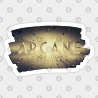 Arcane Logo Sticker - League of Legends — Stickers & Decals
