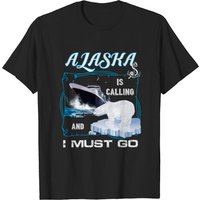 Alaska Appelle et Je Dois Partir T-Shirt pour Hommes — T-shirts pour hommes