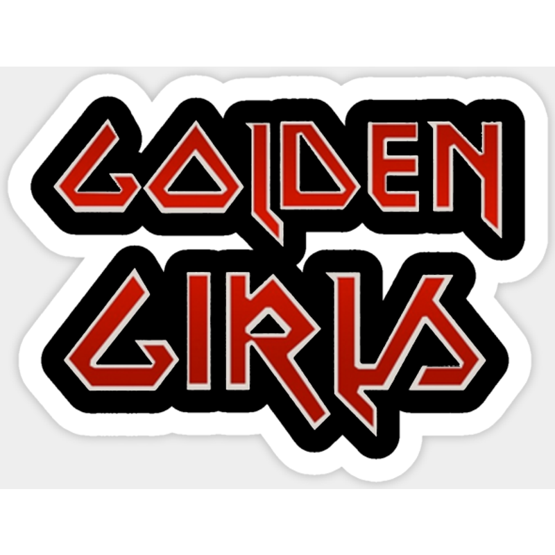 Metal Women - Golden Girls Sticker — Stickers & Decals