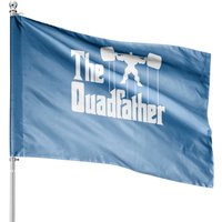 The Quadfather Gym House Flags