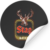 Stag Beer Stickers for Creative Designs — Stickers & Decals