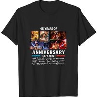 S.t.a.r W.a.r.s 45 Years Signature T-Shirt for Men — Mens T Shirts
