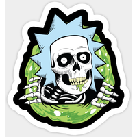 Rick Ripper - Rick And Morty Sticker — Stickers & Decals