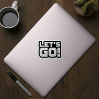 Let's Go - Sticker — Stickers & Decals