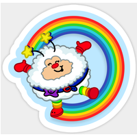 Autocollant Live Spritely Rainbow Brite — Autocollants et stickers