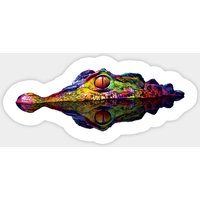 Surface Dreams - Trippy Sticker for Creative Designs