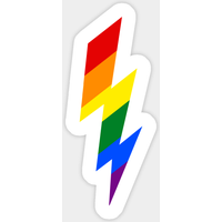 Pride Lightening Sticker