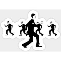Talking Heads - Once In A Lifetime Sticker