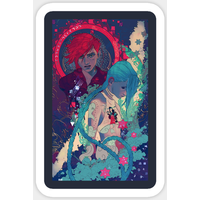 Autocollant Vi And Jinx - Arcane — Autocollants et stickers