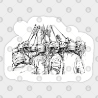 Game Time Lacrosse Sticker