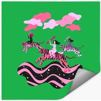 Girls Save The World Feminist Sticker