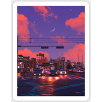 Place Of Dreams IV - Aesthetic Sticker — Stickers & Decals