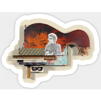 Bob Dylan 'The Ghost Of Electricity' Sticker — Stickers & Decals