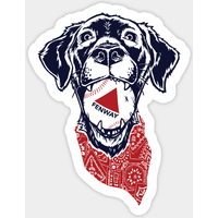 Autocollant Fenway Baseball Dog — Autocollants et stickers