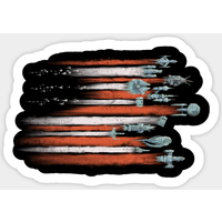 Vintage Sci-Flyers Science Fiction Sticker — Stickers & Decals