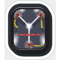 Flux Capacitor - Back To The Future Sticker
