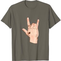 T-shirt Jk Hand Classic pour hommes en noir