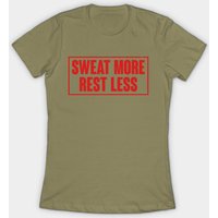 T-shirt Sweat More Rest Less Fitness pour hommes