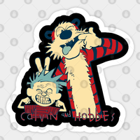 Calvin And Hobbes Calm Sticker — Stickers & Decals