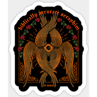 Biblically Accurate Angel Meme Sticker