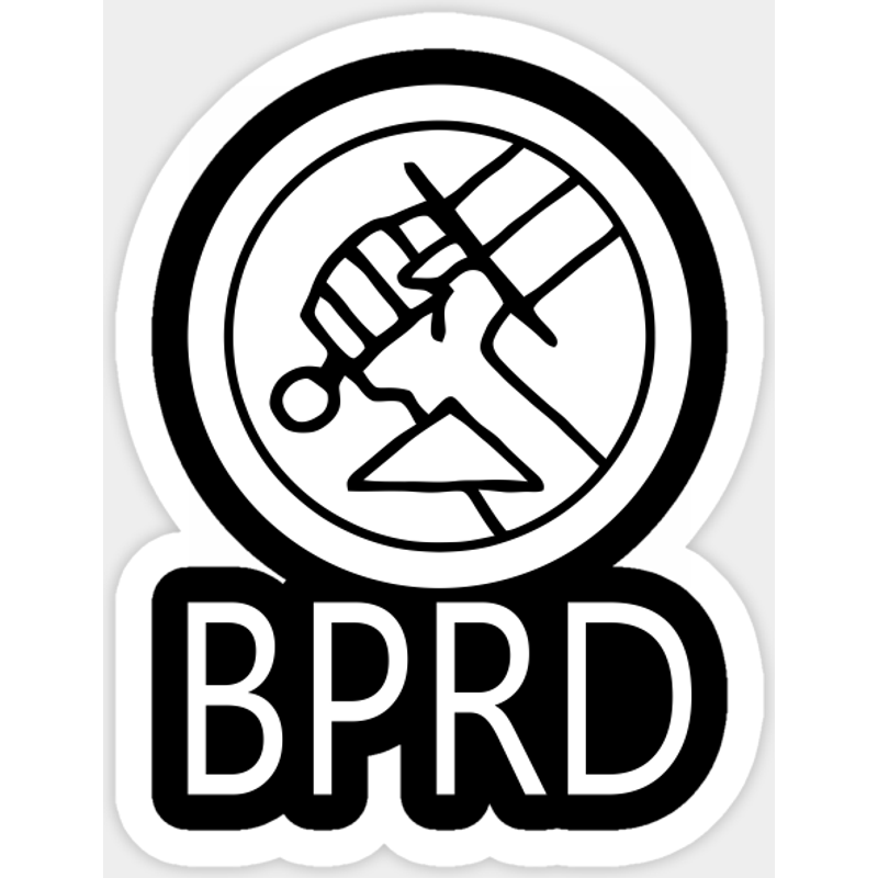 Autocollant Hellboy Et Le B.P.R.D - Cosplay — Autocollants et stickers