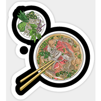 Pho King Special Food Sticker