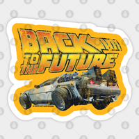 Back to the Future Sticker - Officially Licensed Merchandise