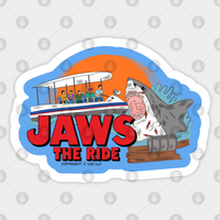 Jaws: The Ride - Autocollant Jaws — Autocollants et stickers