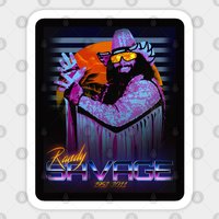 Autocollant Randy Savage Legend — Autocollants et stickers