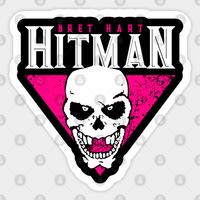 Bret Hart Hart Foundation Sticker — Stickers & Decals