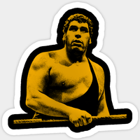 Autocollant Andre The Golden - Andre The Giant