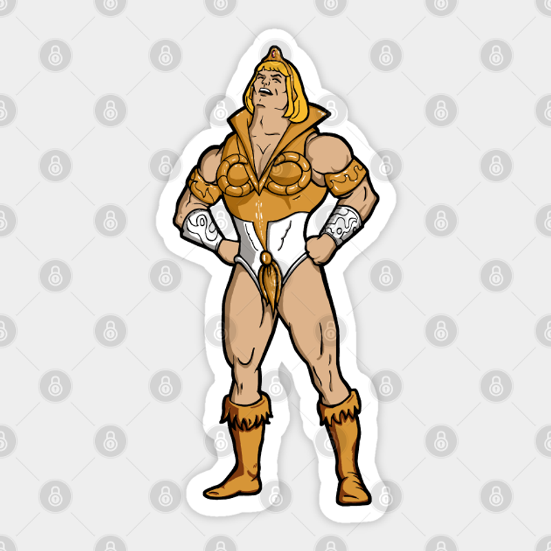 He-ra - He Man Autocollant — Autocollants et stickers