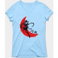 Red Sun Moon Sailor Moon Men's T-Shirt