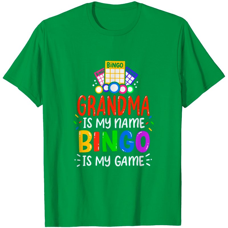 Bingo T-shirt for Men in Black — Mens T Shirts