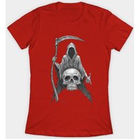 T-shirt Noir Reaper et Skull pour Hommes — T-shirts pour hommes