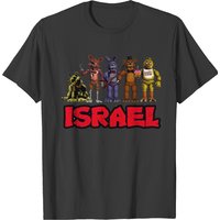 FNAF Israel Essential T-Shirt for Men in Black — Mens T Shirts