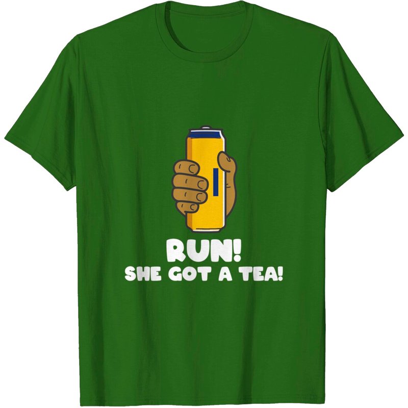 Run! She Got A Tea! Twisted Tea Men's T-Shirt — Mens T Shirts