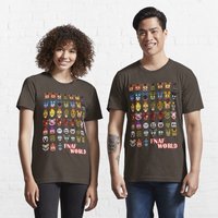 FNAF World Essential T-Shirt for Men - Black