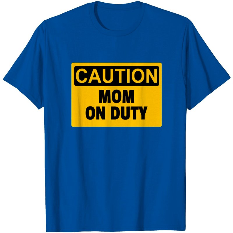 T-shirt Funny Mother pour hommes en noir